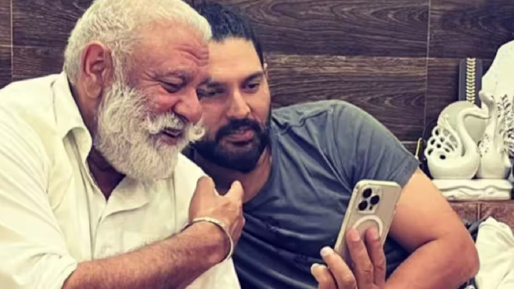 Yograj singh with Yuvraj singh